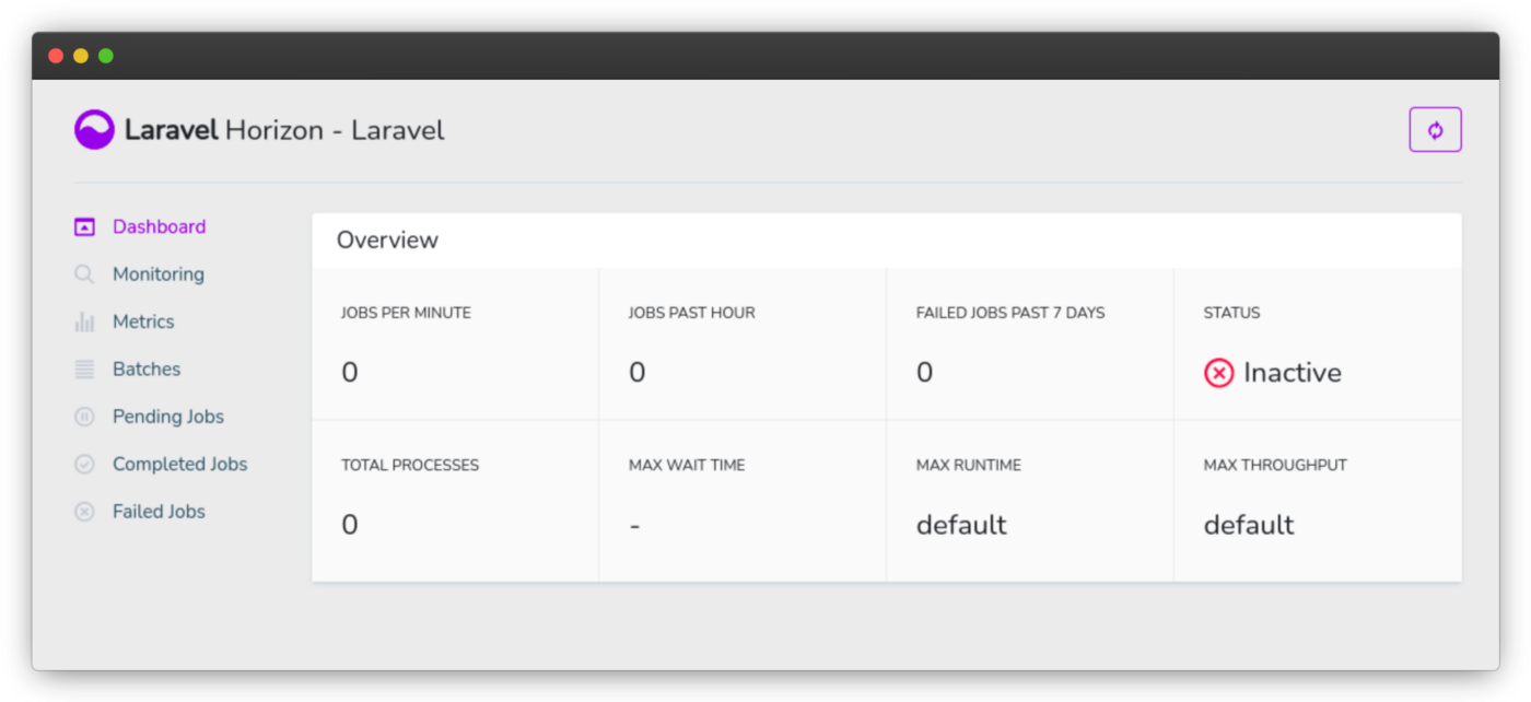 How to get notified when Laravel Horizon stops running