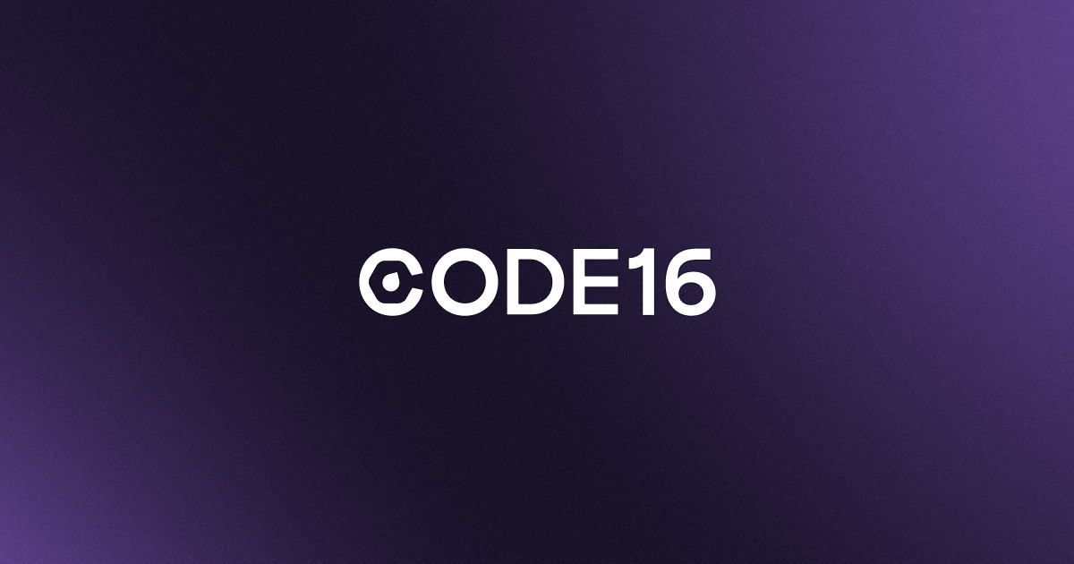 Blog — Code 16